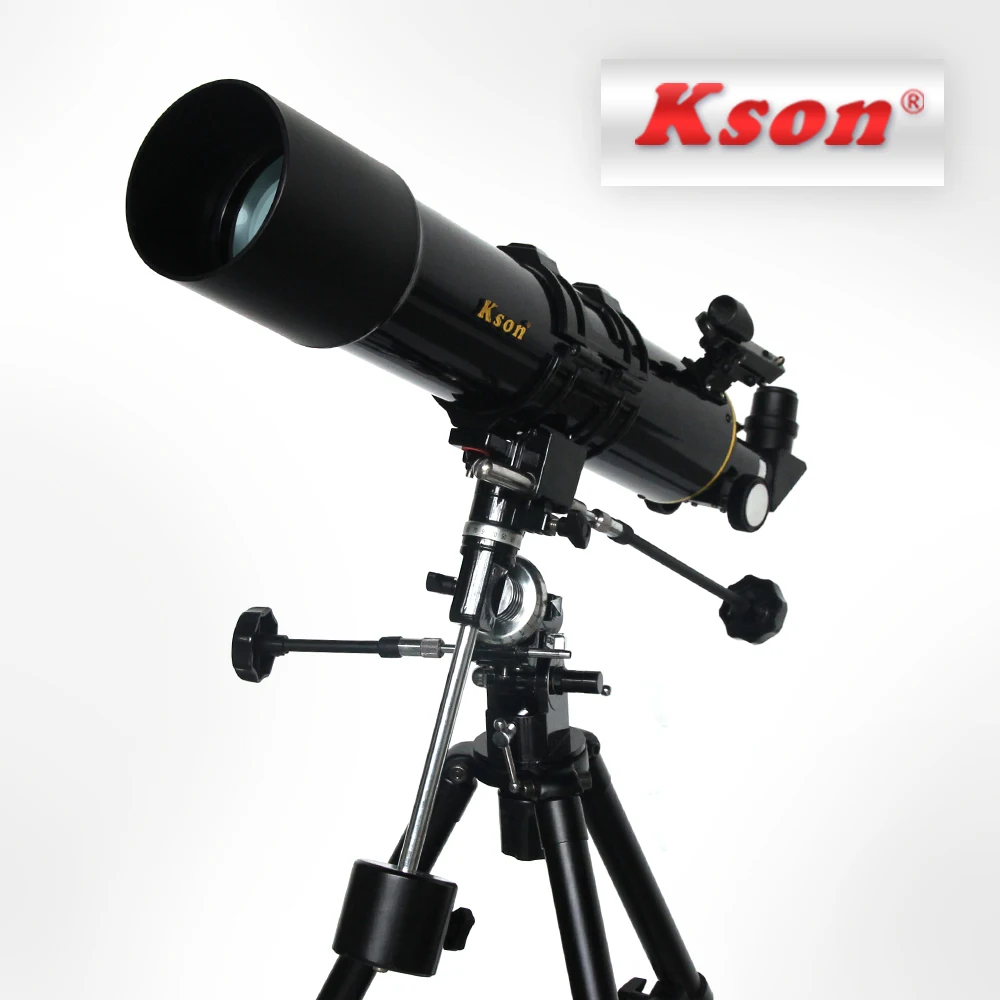 outdoor professional telescopes KTA60090EQ 600mm focal length equatorial refractors 90mm aperture astronomical telescope