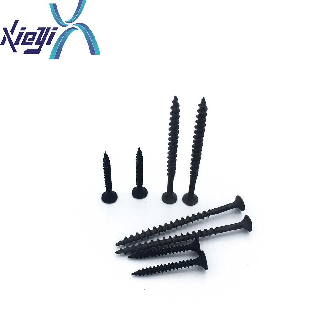 
Black phosphated drywall screws Bugle Head Gypsum Sheetrock Drywall Screws 