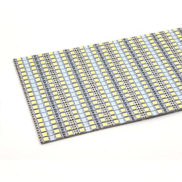 high lumen hard 4mm width pcb led slim strip 2835smd 120led