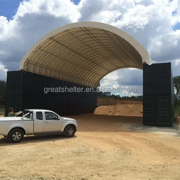 14m wide clear span prefabricated steel structure building