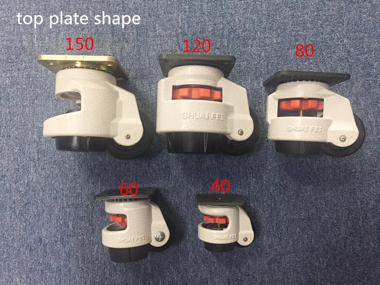 WBD Guangzhou supplier footmaster caster and leveler , footmaster castors