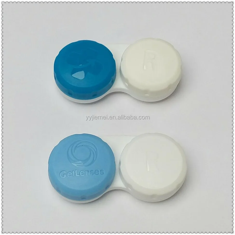 hot selling custom design plastic fashion Korea contact lens cases
