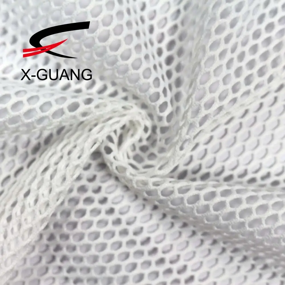 
100% Polyester Big Holes Mesh Lining Fabric For Sportswear 