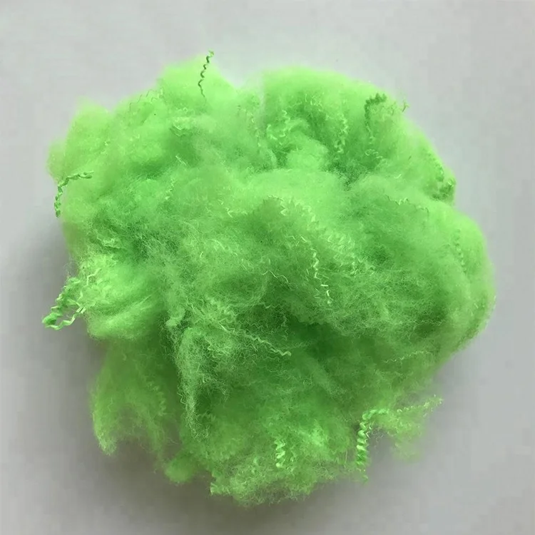Recycled high tenacity polyester staple fiber 1.2d 38mm