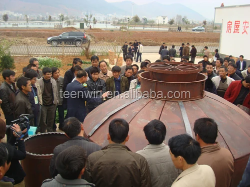 Teenwin reusable medium size 20m3 biogas digester steel mould