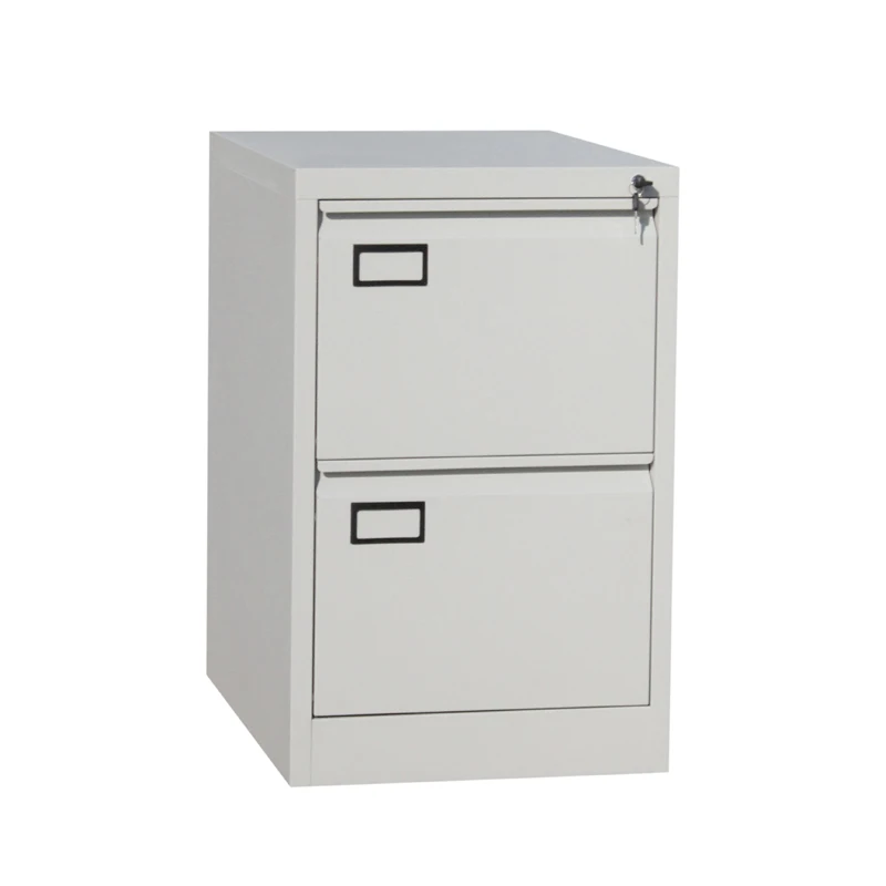 Central Lock Anti-tilt Godrej 2 Drawer Steel File Cabinet 2 Tier Vertical Stainless Steel Drawer Cabinet