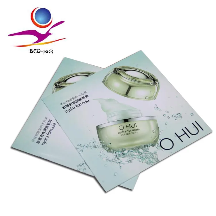 Косметическая брошюра по каталогу, печатная продукция, ручной буклет, сложенный флаер, печать