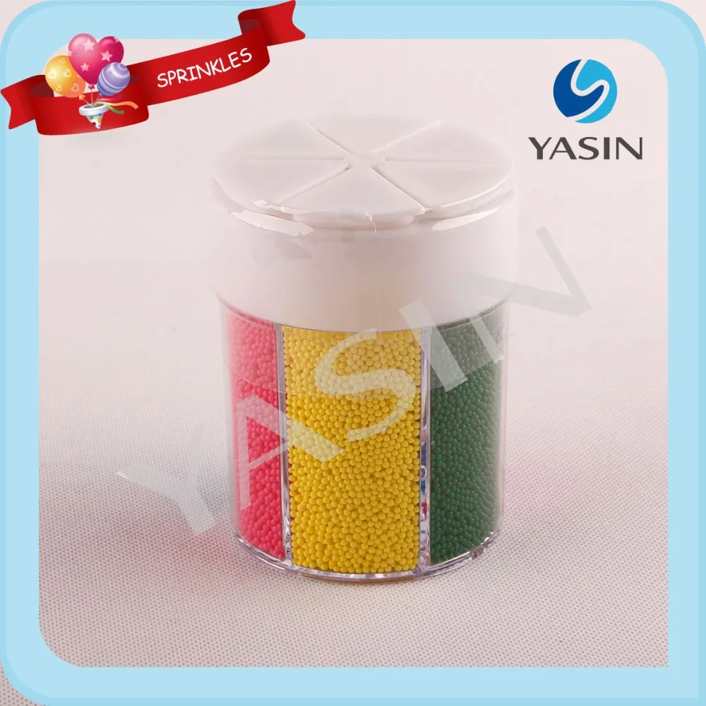 Желтый сахарного печенья брызгает оптовая продажа