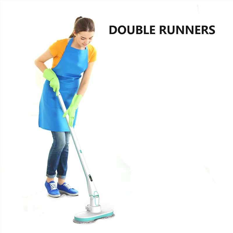 
High quanlity multi-purpose electric cleaning mop scrubber drill brush car washer floor sweeper sofa waxer bathroom brush set 