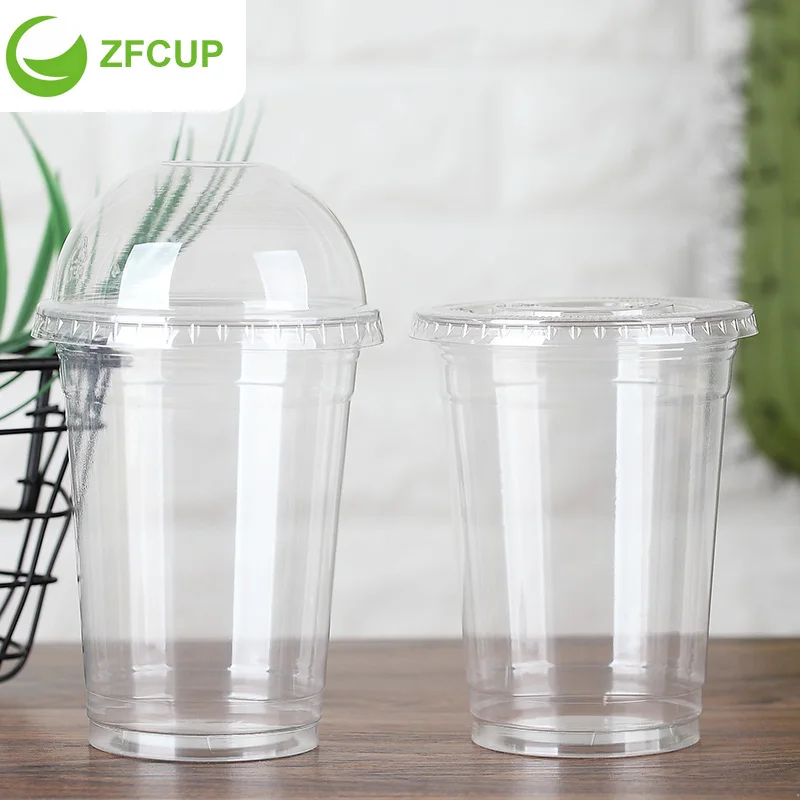 
ZFCUP 16 oz. Durable Construction Nonstick Plastic Drinking Juice Cup 
