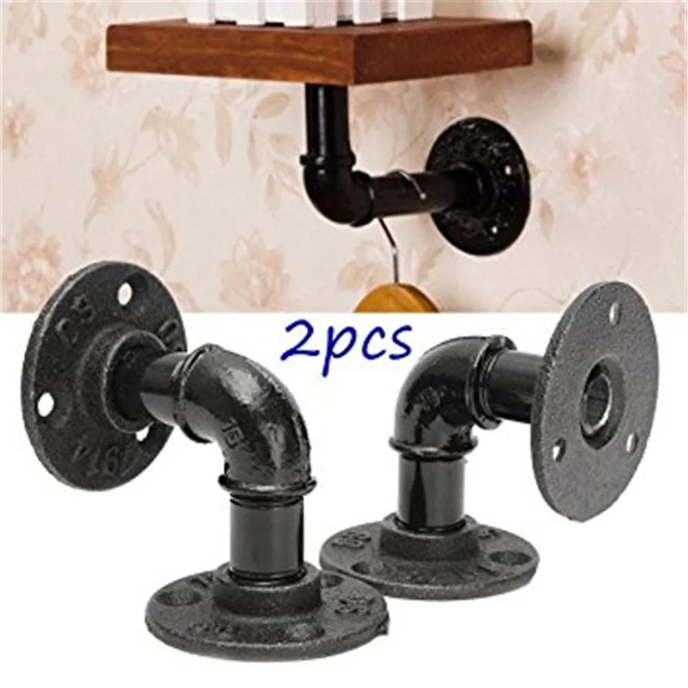 3/4' malleable cast iron pipe fitting adjustable Pipe Shelving furniture