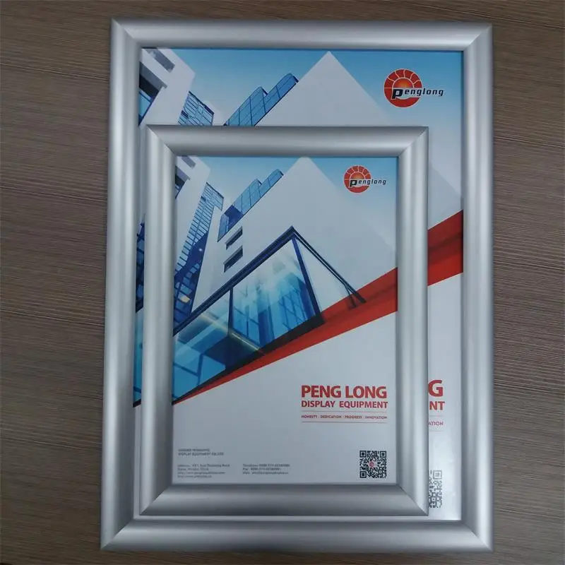 Aluminum any size mitred hanging system bulk poster frame