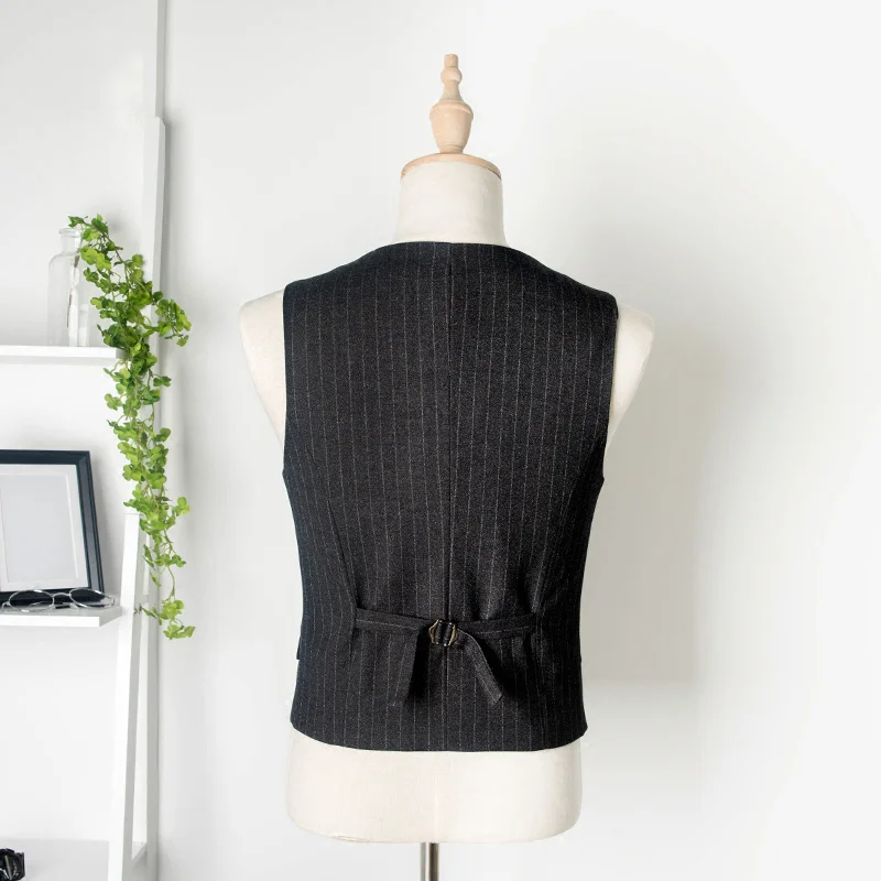  Блейзер мужские костюмы по индивидуальному заказу полосатый костюм для мужчин