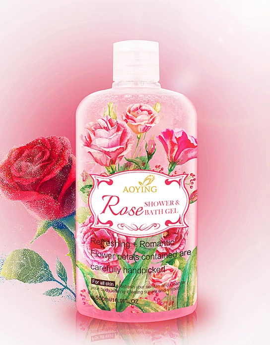 New Concept Jasmine Flower Petal Whitening Shower Gel for wholesale