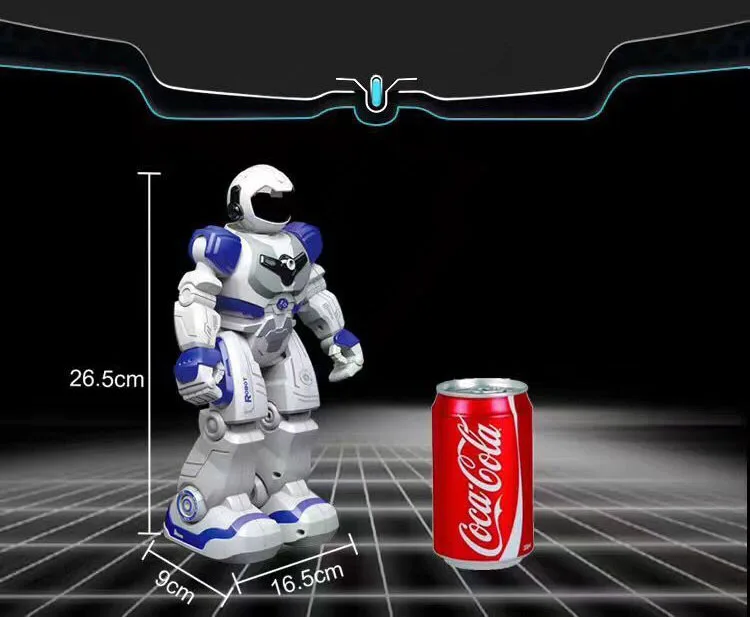 Newest smart humanoid robot, air gesture control robot