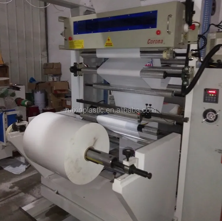 Four Colors YT Series Flexographic Printing Machine For PE PP PVC POF BOPP Plastic Film Bag