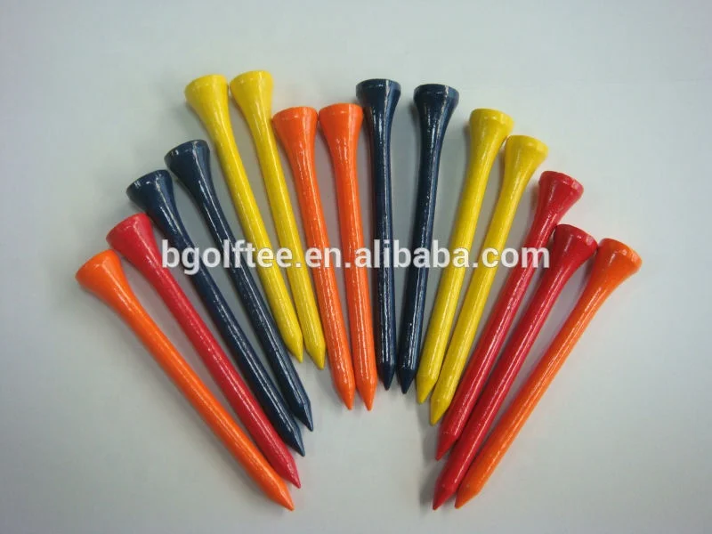 
Good price high quality bulk bamboo Golf Tees 