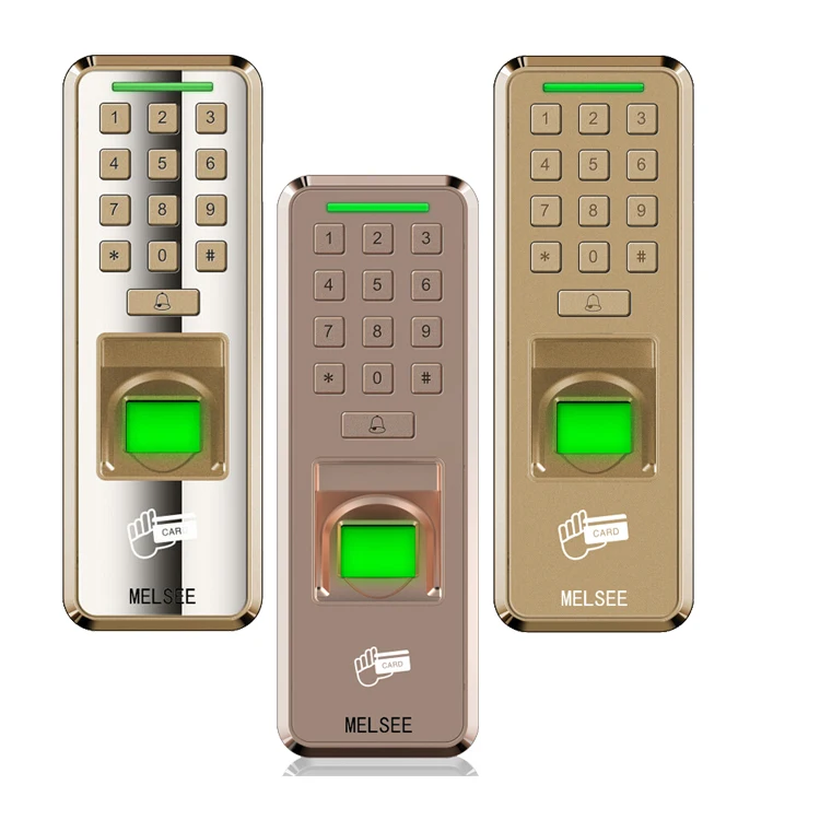 
Metal Fingerprint access control with RFID and Password Doorbell 