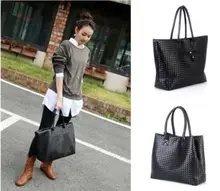 New Women Woven Design Handbag Shoulder Bags Totes Leather Ladies Fashion Messenger Hobo Bag High Quality
