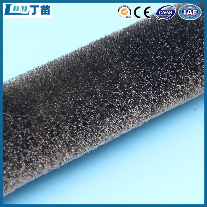 Tianzhu Long Operating Life Abrasive Wire Industrial Roller Brush For Polishing