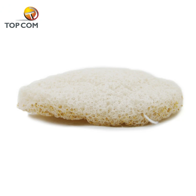 100% Natural Vegetable Fiber exfoliating facial face sponge