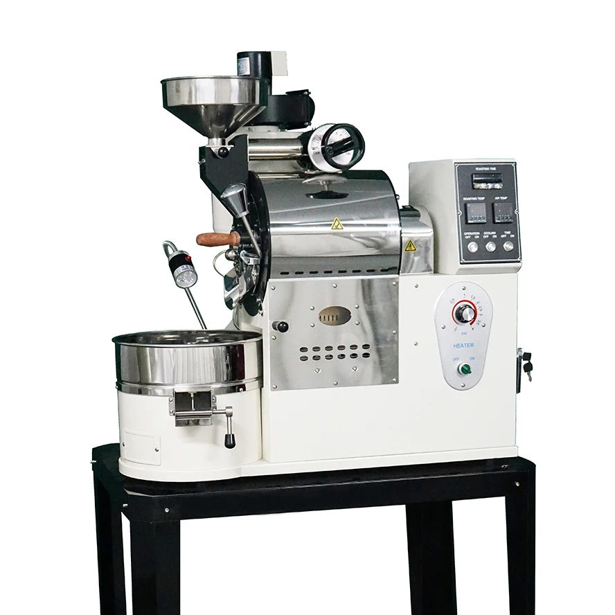 
1KG Gas Type Commercial Coffee Bean Roaster For Sale 