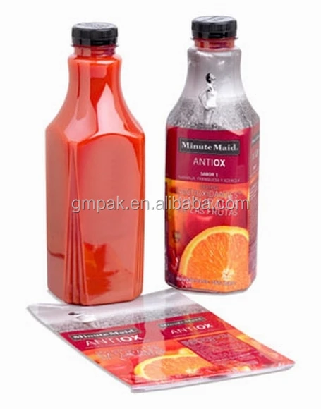 
 ПВХ термоусадочный рукав для пластиковых бутылок, упаковка для напитков  