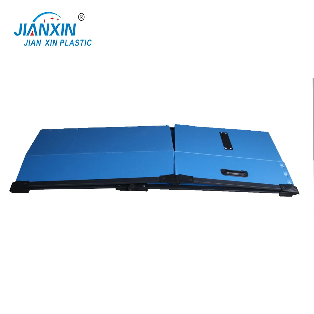 Foldable pp  plastic turnover box