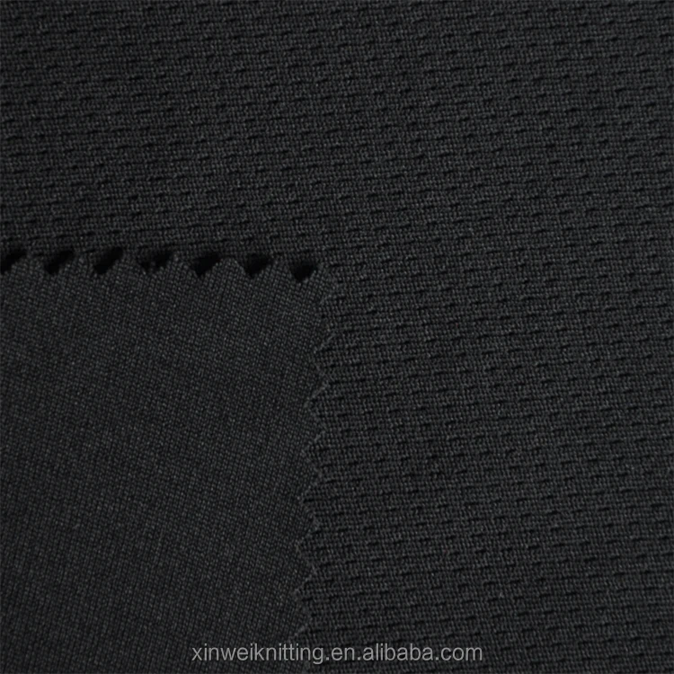 
100 polyester brid eye mesh for sportswear,sportswear cheap material polo t-shirt fabric 