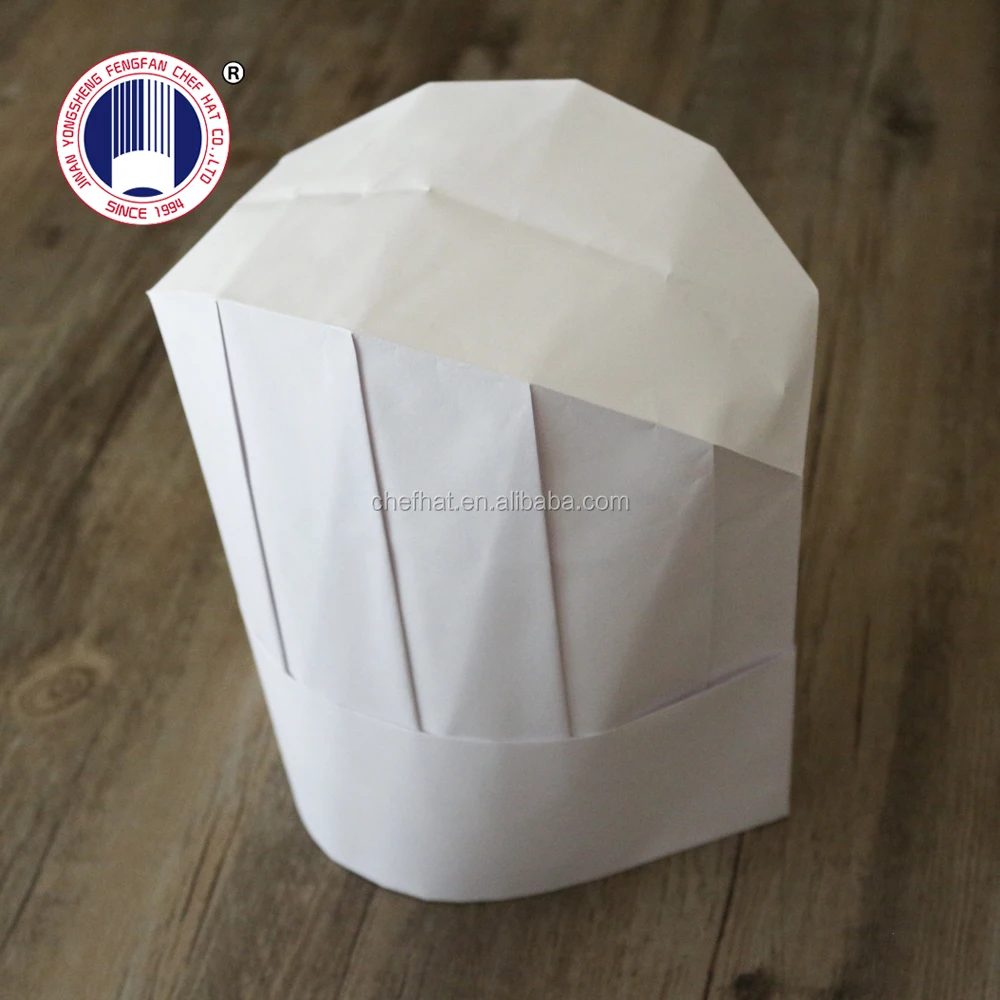 Kids Printed Paper Chef Hat