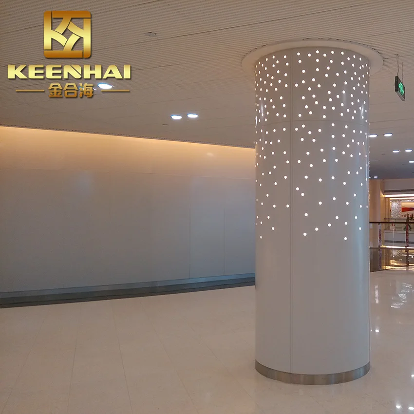 Decorative Stainless Steel Building Material Structural Column and Pillar Cladding for Metal Building Construction