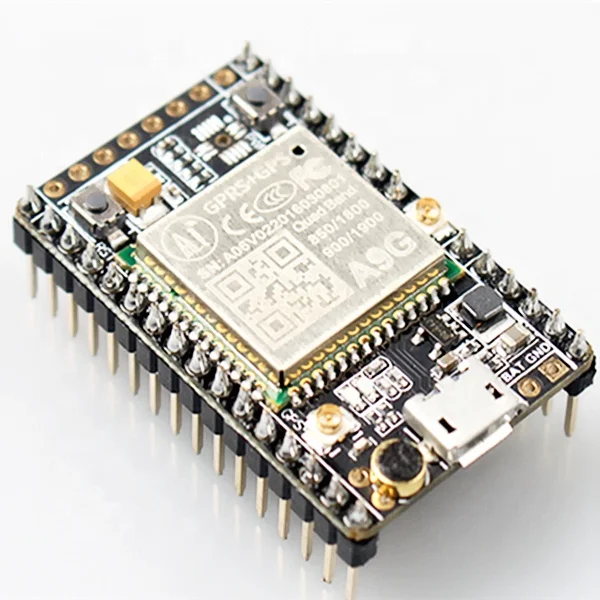 Макетная плата A9G GSM/GPRS + GPS/BDS макетная \ SMS голос Беспроводная передача данных