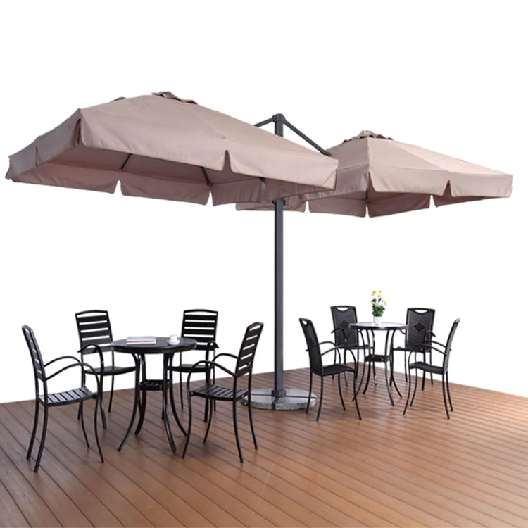 Beautiful Coffee Promotional Transparent Umbrella with Base parasol umbrella supplier outdoor sun umbrella supplier