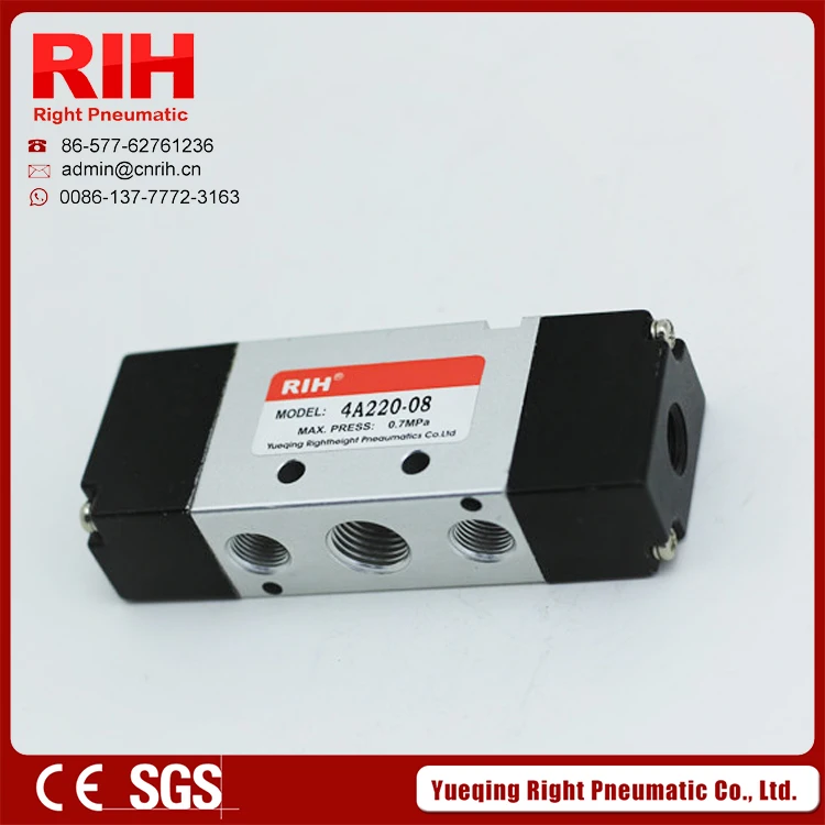 3way 3A220 Pneumatic Piloted Control Valves