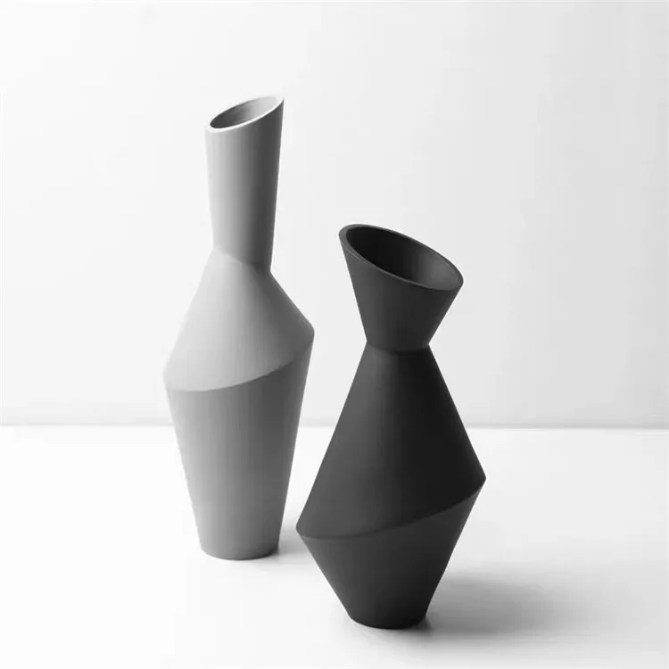 Fancy design high quality modern table wedding decorative wholesale ceramic porcelain vases for home decor