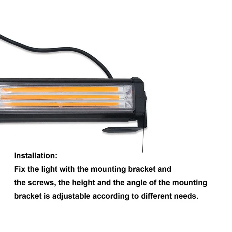 LED Warning Light Traffic Advisor Emergency Hazard Warning Vehicle Strobe Light