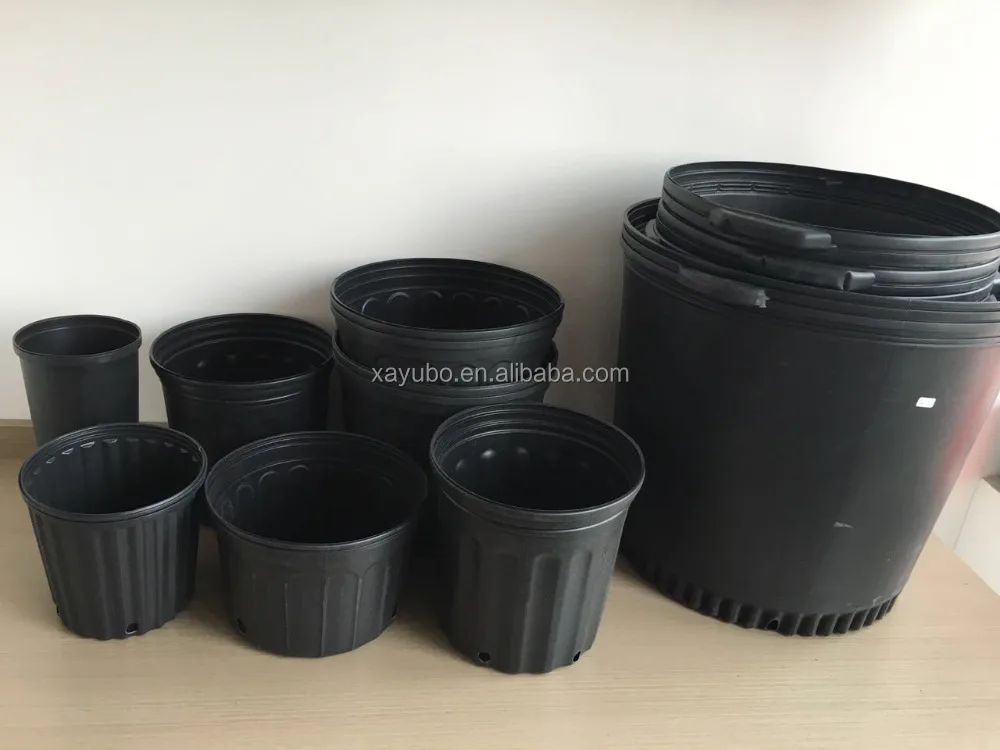 Cheap Extra Large Plastic Flower Pots for Gardening in Pots and Containers