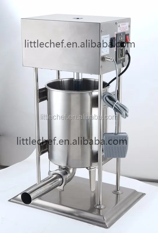Electric vertical Sausage stuffer/Sausage Filler 15L