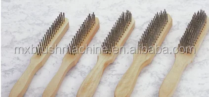 High production customized 2 axis 2 drilling and 1 tufting steel wire brush making machine flat brush machine for clean and wash