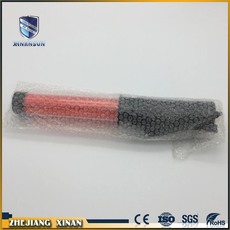 waterproof rechargeable police electric shock metal baton
