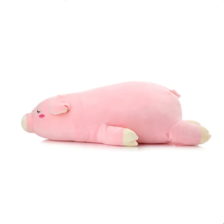 Plush spandex fabric stuffed pig animal toys