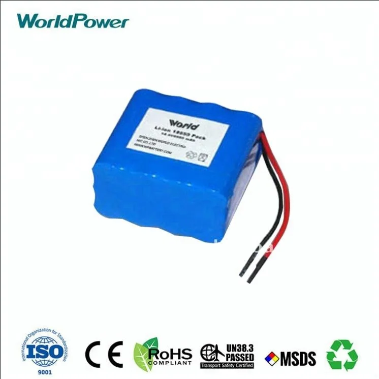 High Quality 14.8v 5Ah 8Ah 18650 Li-ion lithium Battery For Medical Device Fetal Monitor