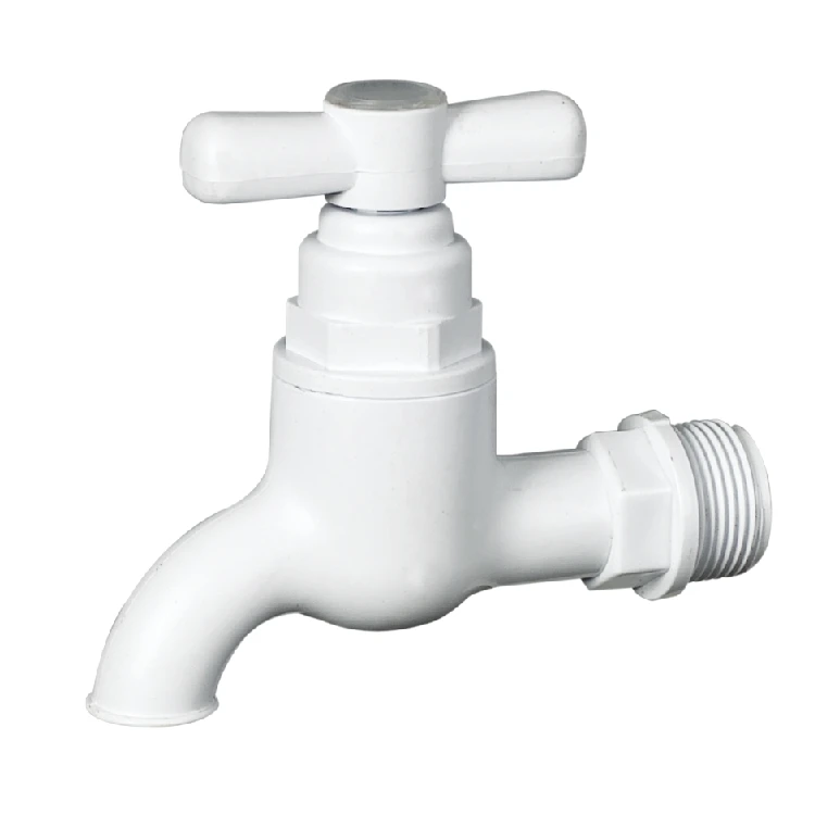 ERA BSPT/NPT PN10 поставка с завода, пвх трубный фитинг, кран Bibcock, кран, пластиковые белые клапаны