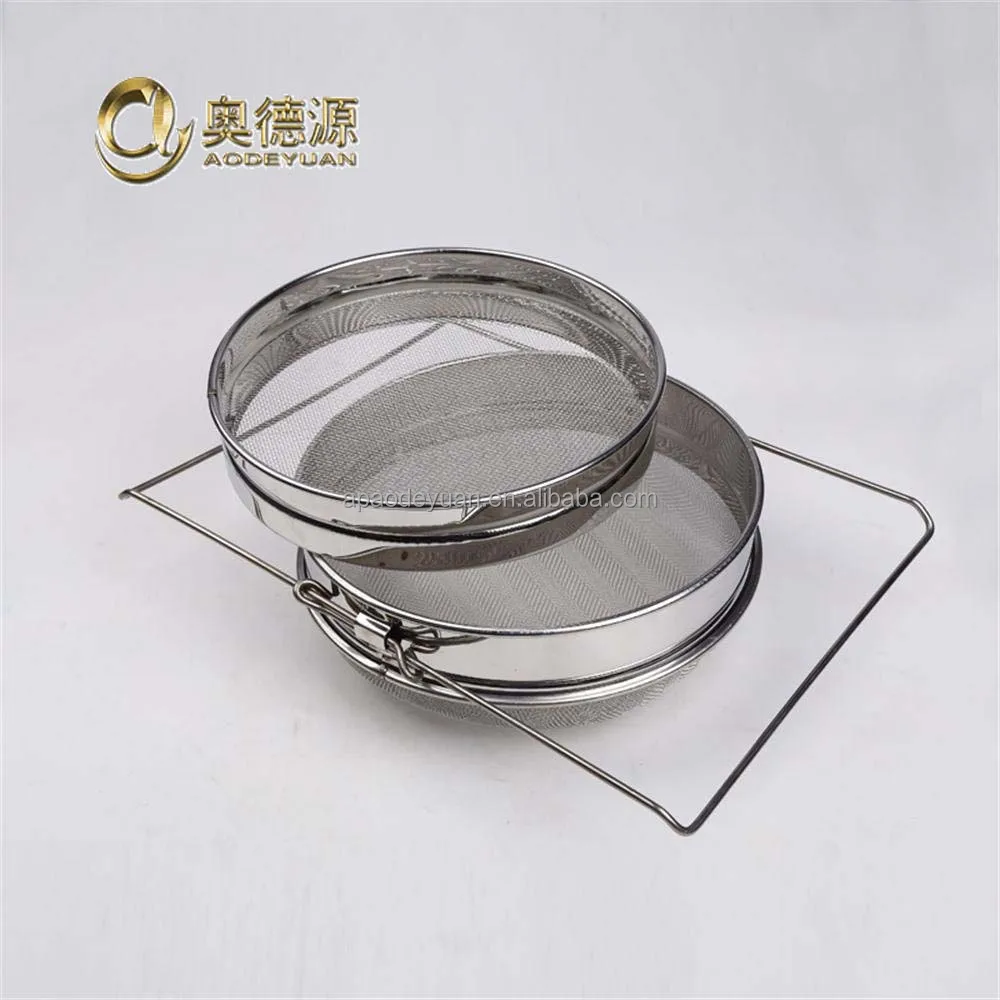 Двойное сито для меда оборудование пчеловодства набор инструментов фильтрации