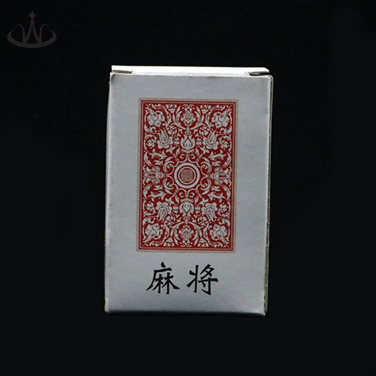 HOT SALE Mahjong Games Plastic Playing Card PVC Poker Card plastic material