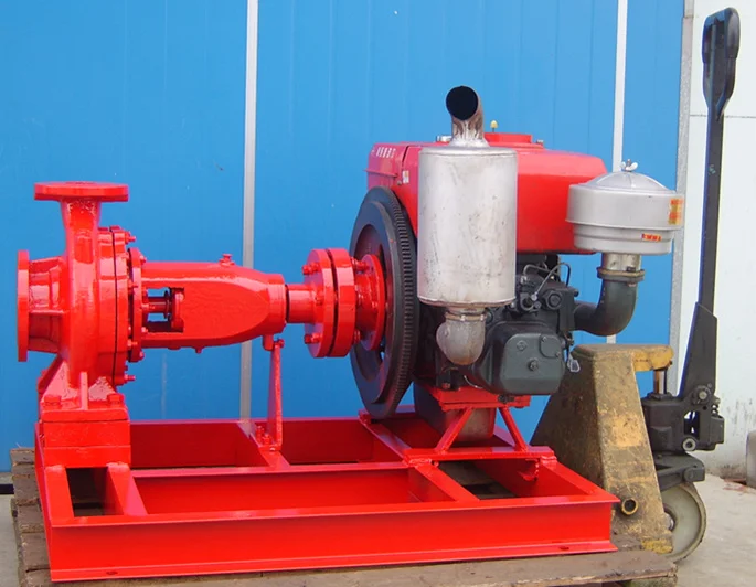 IS water pump with diesel engine