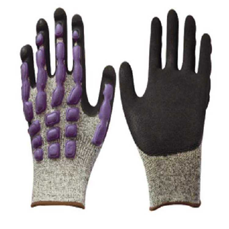 
Best selling glove knitting machines (dongsung) work gloves nitrile cotton fabric glove 