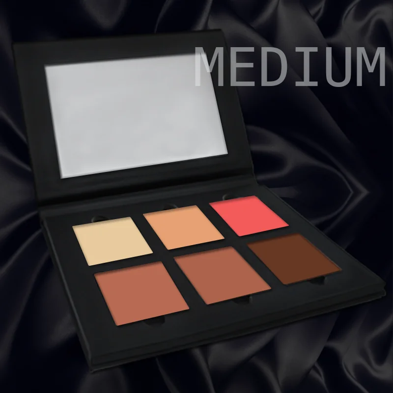 Hot Sale Wholesale Custom Make Your Own Organic Make Up Private Label Bronzer 6 colors