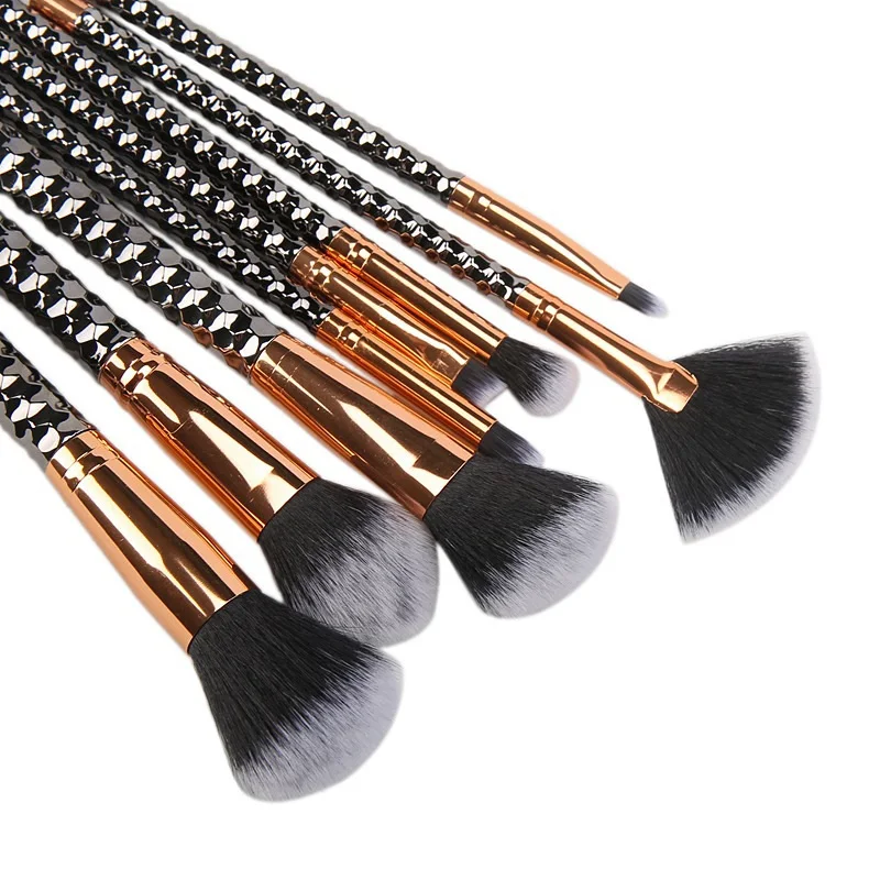 New Professional Synthetic Hair Eyeshadow Brushes Set 8 Pcs Makeup Brushes For Eye Makeup Tool Kit And Face Makeup