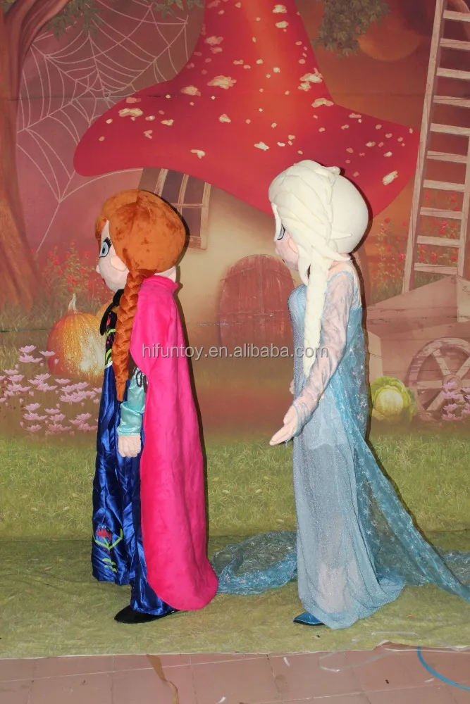 Funtoys CE Frozen Elsa Dress Cosplay Mascot Costume